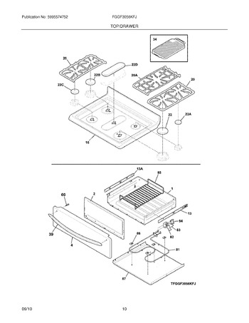 Diagram for FGGF3056KFJ