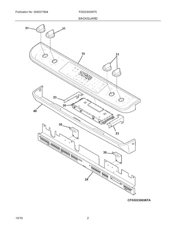 Diagram for FGGS3065KFE