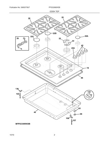 Diagram for FPGC3085KSB