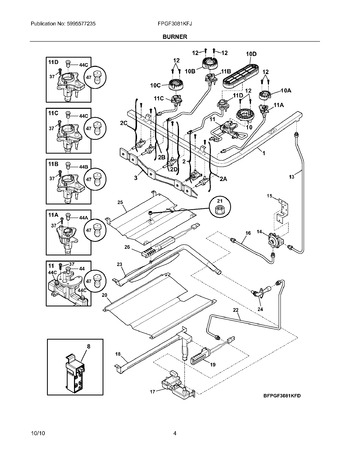 Diagram for FPGF3081KFJ