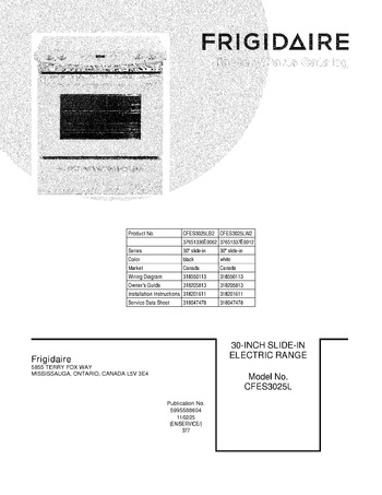 Diagram for CFES3025LB2