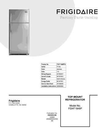 Diagram for FGHT1848PF4