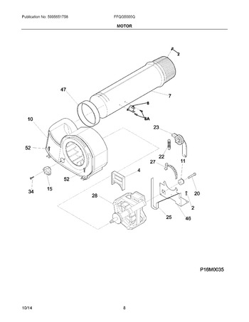 Diagram for FFQG5000QW2