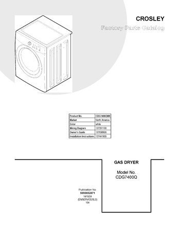 Diagram for CDG7400QW0