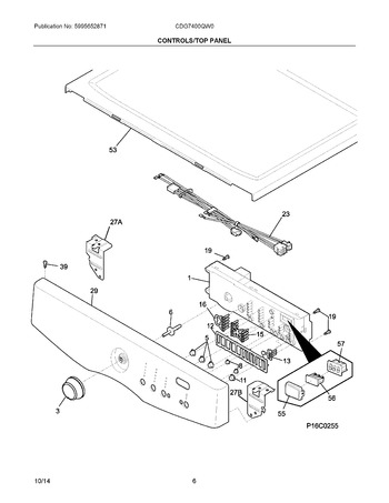 Diagram for CDG7400QW0