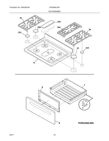 Diagram for CRG3490LWC