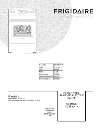 Diagram for CGEF3041KFD