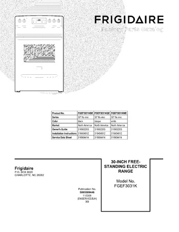 Diagram for FGEF3031KBE