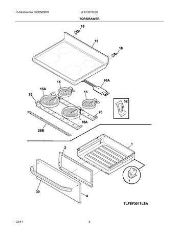 Diagram for LFEF3017LSB