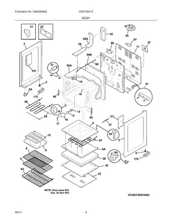 Diagram for CGEF3031KBD