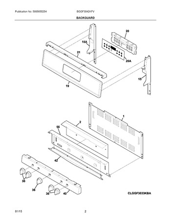 Diagram for BGGF3042KFV