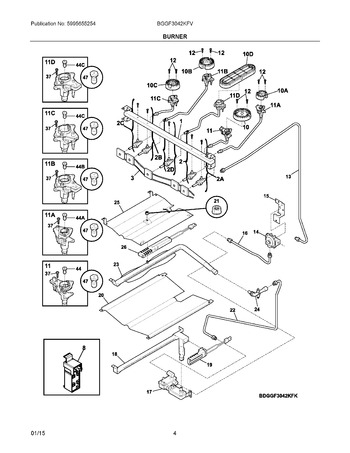 Diagram for BGGF3042KFV