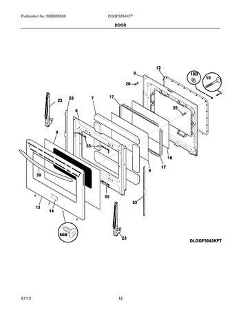 Diagram for DGGF3054KFT