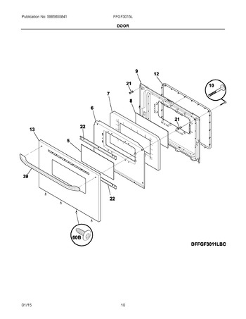 Diagram for FFGF3015LWE