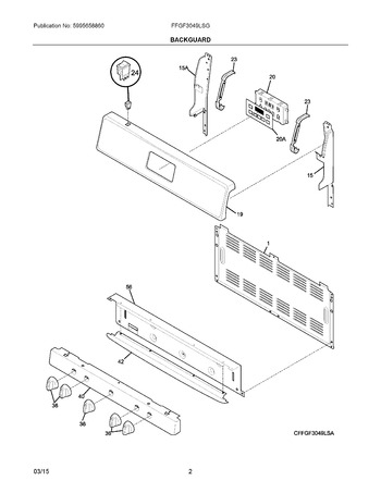 Diagram for FFGF3049LSG