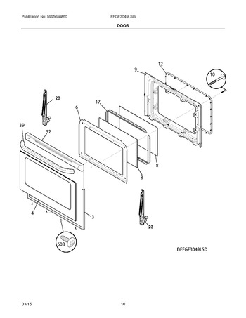 Diagram for FFGF3049LSG