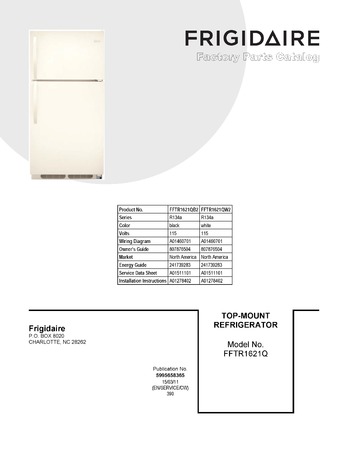 Diagram for FFTR1621QW2