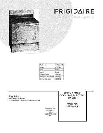 Diagram for CPEF3081KFF