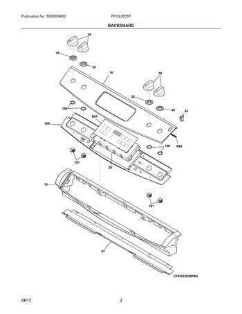 Diagram for FFGS3025PWC