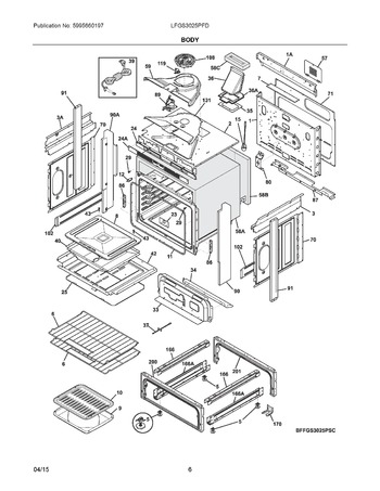 Diagram for LFGS3025PFD