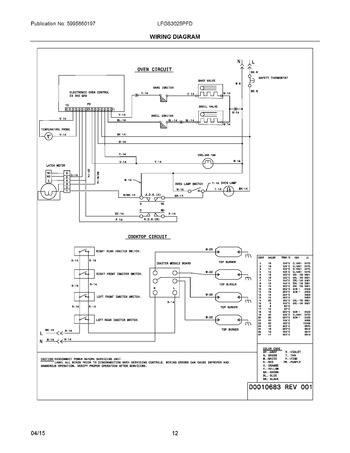 Diagram for LFGS3025PFD