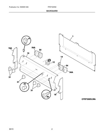 Diagram for FFEF3005MWC