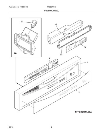 Diagram for FFBD2411NB5A