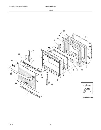 Diagram for EW30EW55GS7