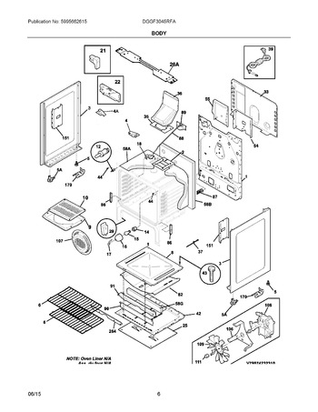 Diagram for DGGF3045RFA