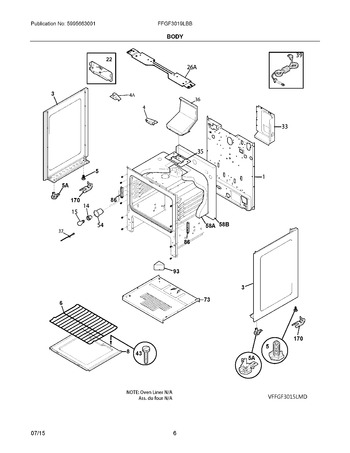 Diagram for FFGF3019LBB