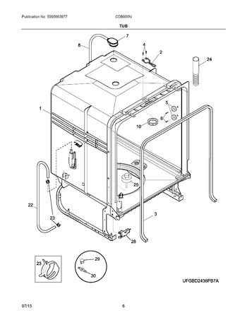 Diagram for CDB900NW5A