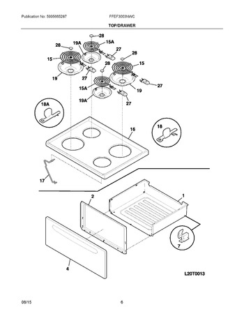 Diagram for FFEF3003NWC