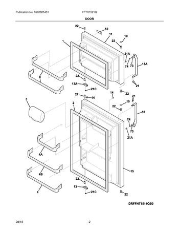 Diagram for FFTR1521QW2