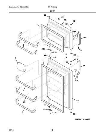 Diagram for FFHT1614QW1