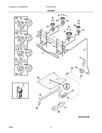 Diagram for FFLF3047LSE