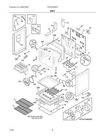 Diagram for FGEF3058RFA