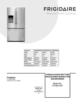 Diagram for FFHB2740PEAA