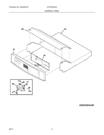 Diagram for EI27EW45JS2