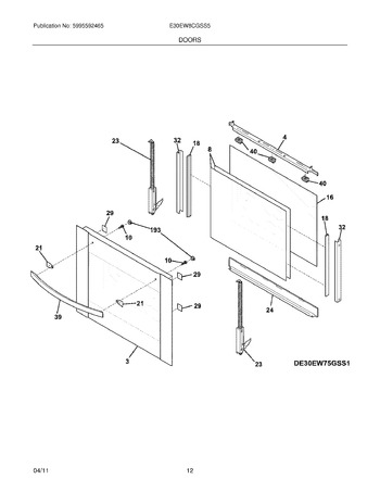 Diagram for E30EW8CGSS5