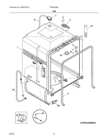 Diagram for FFBD2408NM6C