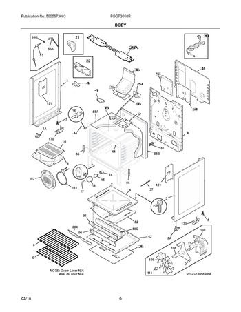 Diagram for FGGF3058RWA