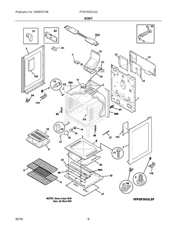 Diagram for FFGF3023LSG