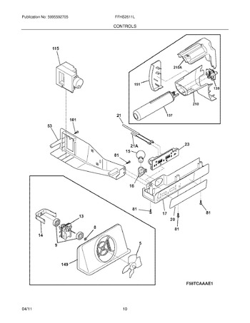 Diagram for FFHS2611LS2