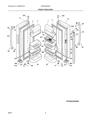 Diagram for FDBG2250SS0