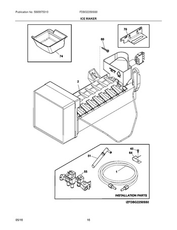 Diagram for FDBG2250SS0