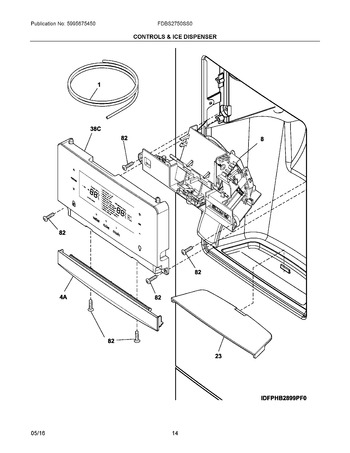 Diagram for FDBS2750SS0