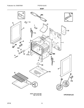 Diagram for FFGF3019LWG