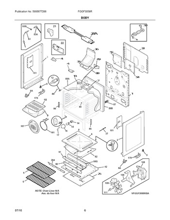 Diagram for FGGF3058RBB