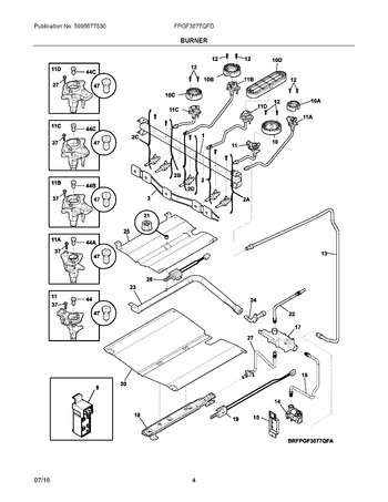 Diagram for FPGF3077QFD