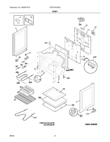 Diagram for CFEF3043RSC